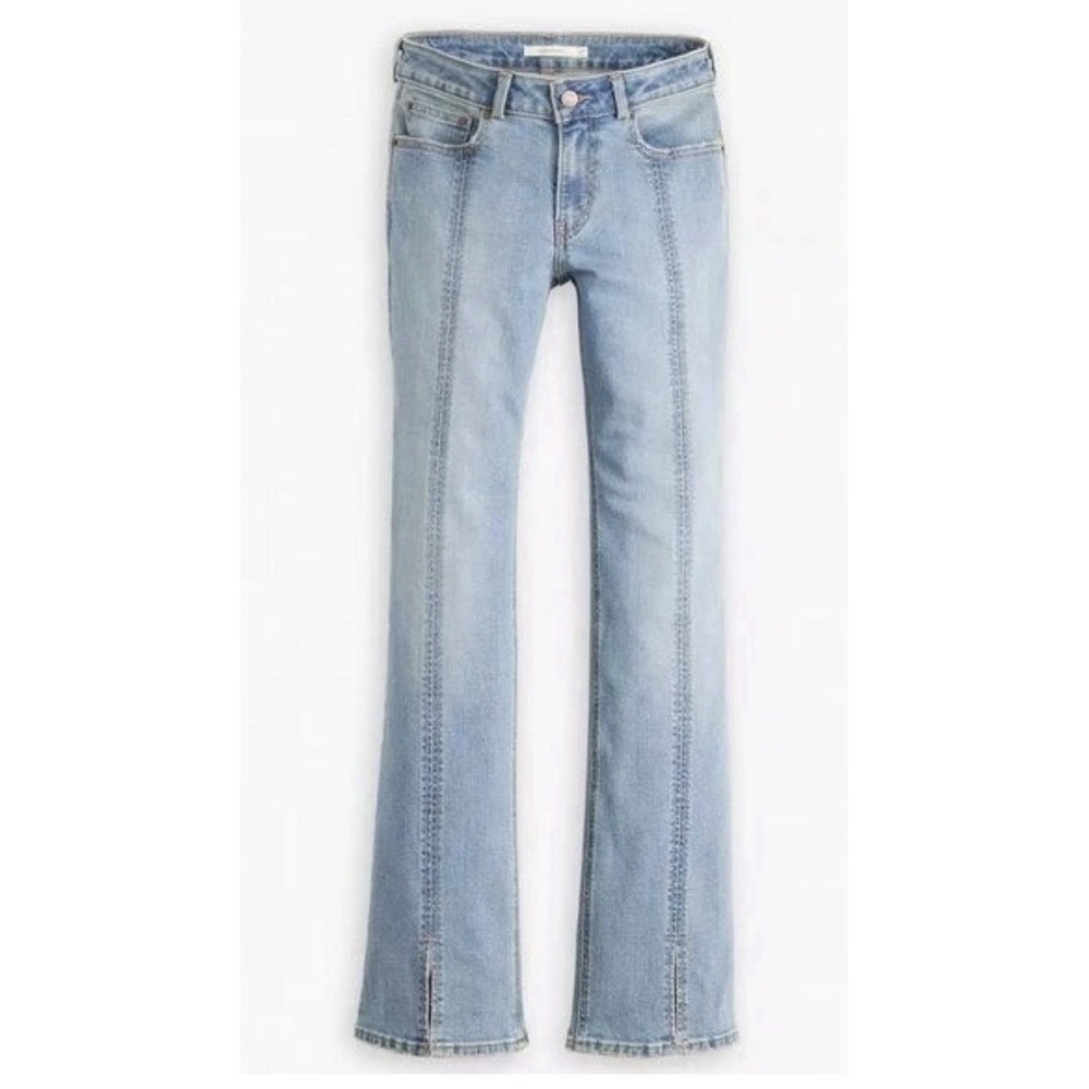 Levi's Seamed Superlow Bootcut Women's Jeans 29x32 The Small Idea - Medium Wash